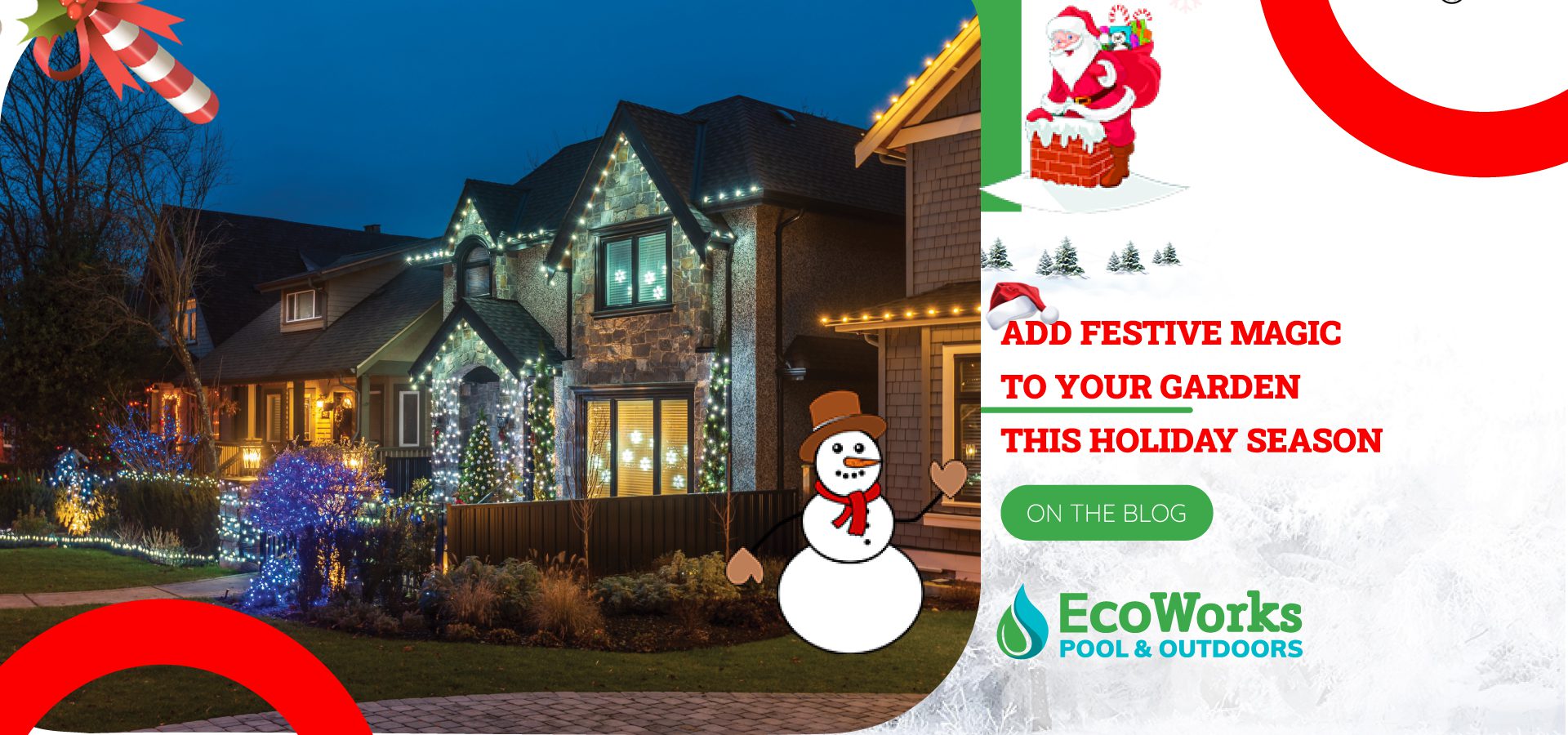 Add Festive Magic to Your Garden This Holiday Season (Outdoor Garden Decor)