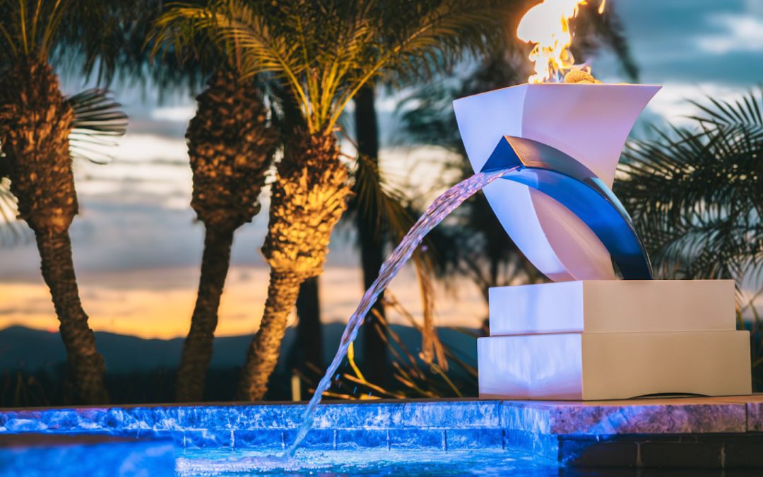 Fire Features Pool Areas